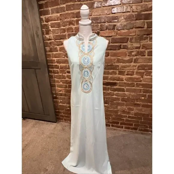 Lilly Pulitzer NWT Jane Maxi Dress Whisper Blue Size Original $298